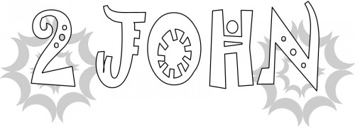 Coloring Pages Of The Book Of 2 John 7
